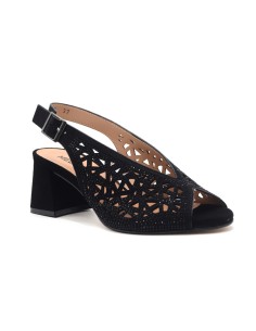 Melluso sandalo elegante con strass 2